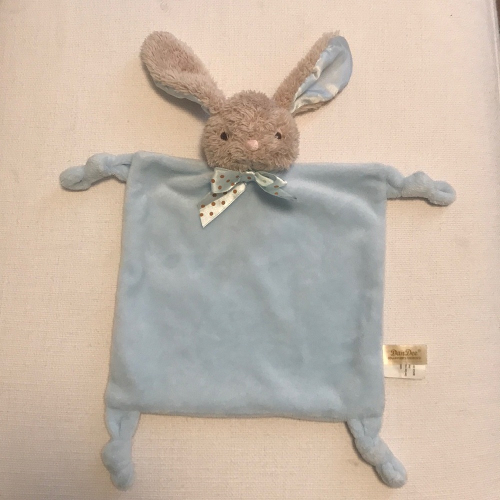 Never Used Light Blue Rabbit Lovey 🐰